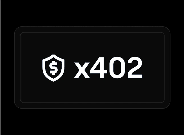 x402 协议标志：盾牌加美元符号